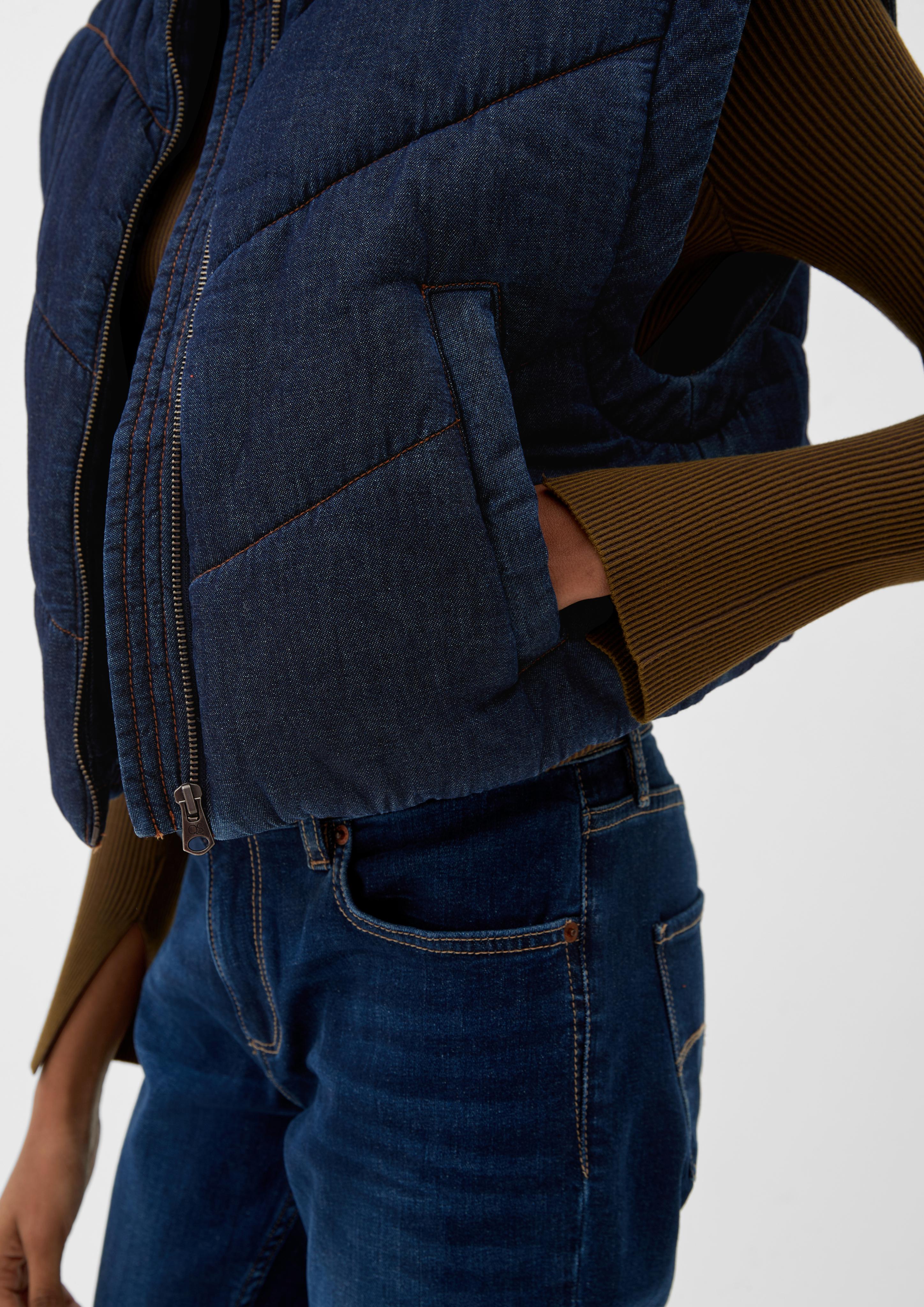 Denimweste mit Steppung  2117776-58Y8