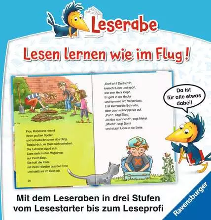 Leserabe - 2. Lesestufe: Ein Schatz auf dem Schulhof