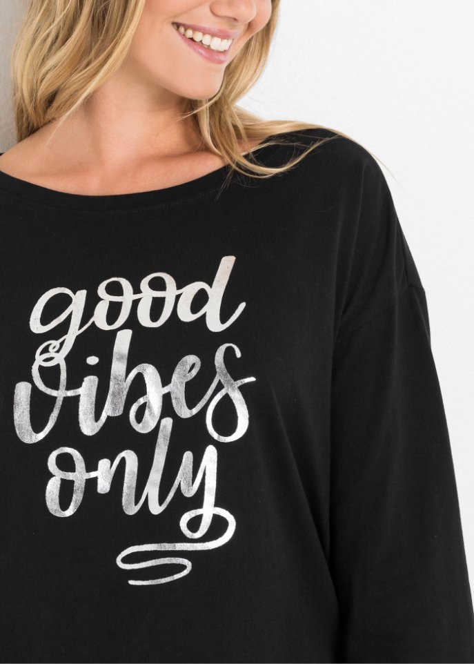 Pyjama mit oversized Shirt