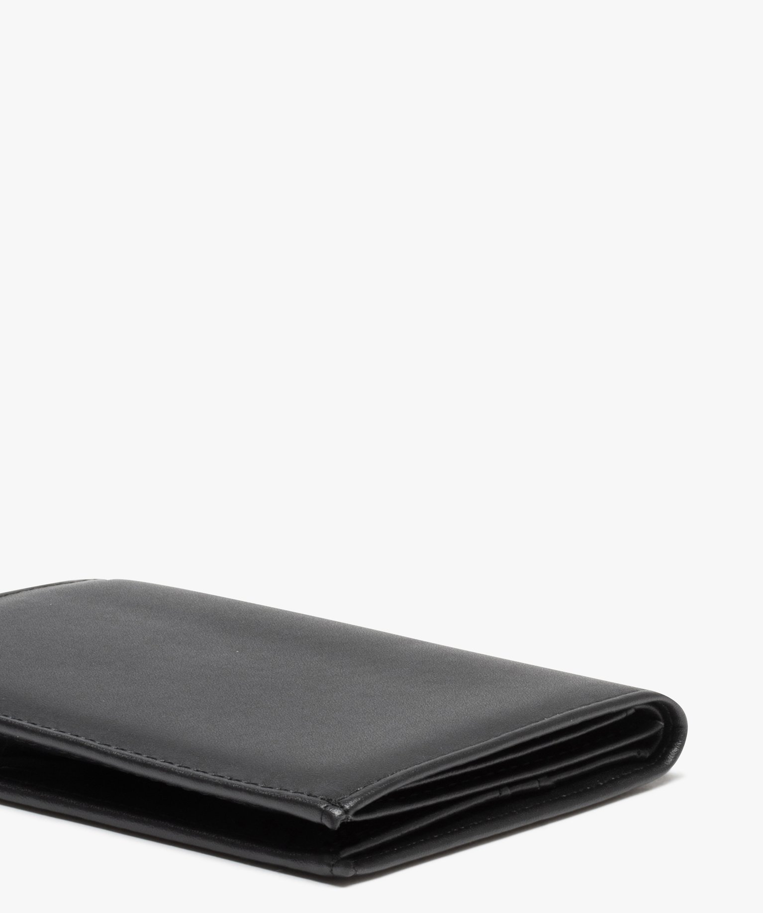 Portefeuille 3 volets homme noir | GEMO