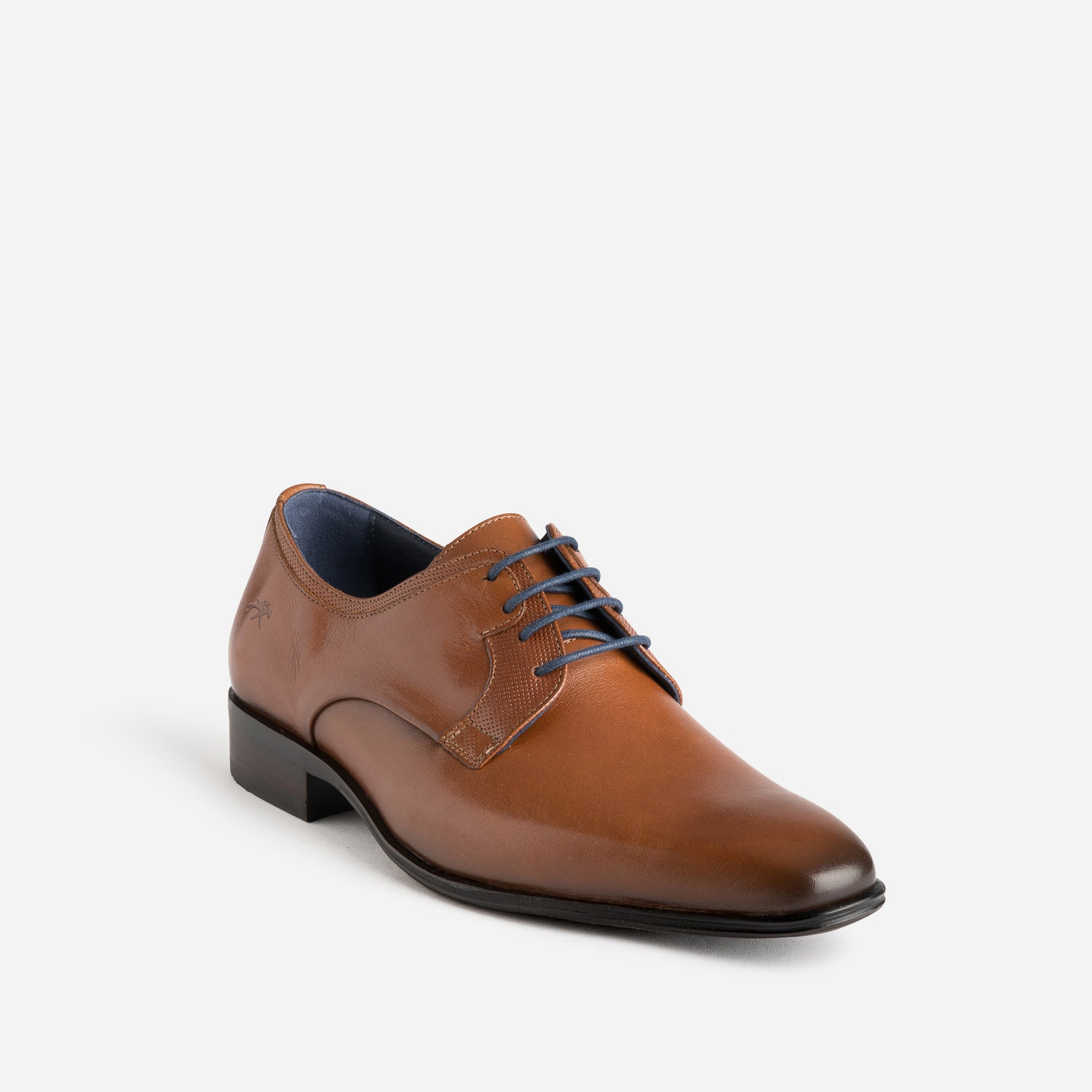 Derby FLUCHOS cognac en cuir