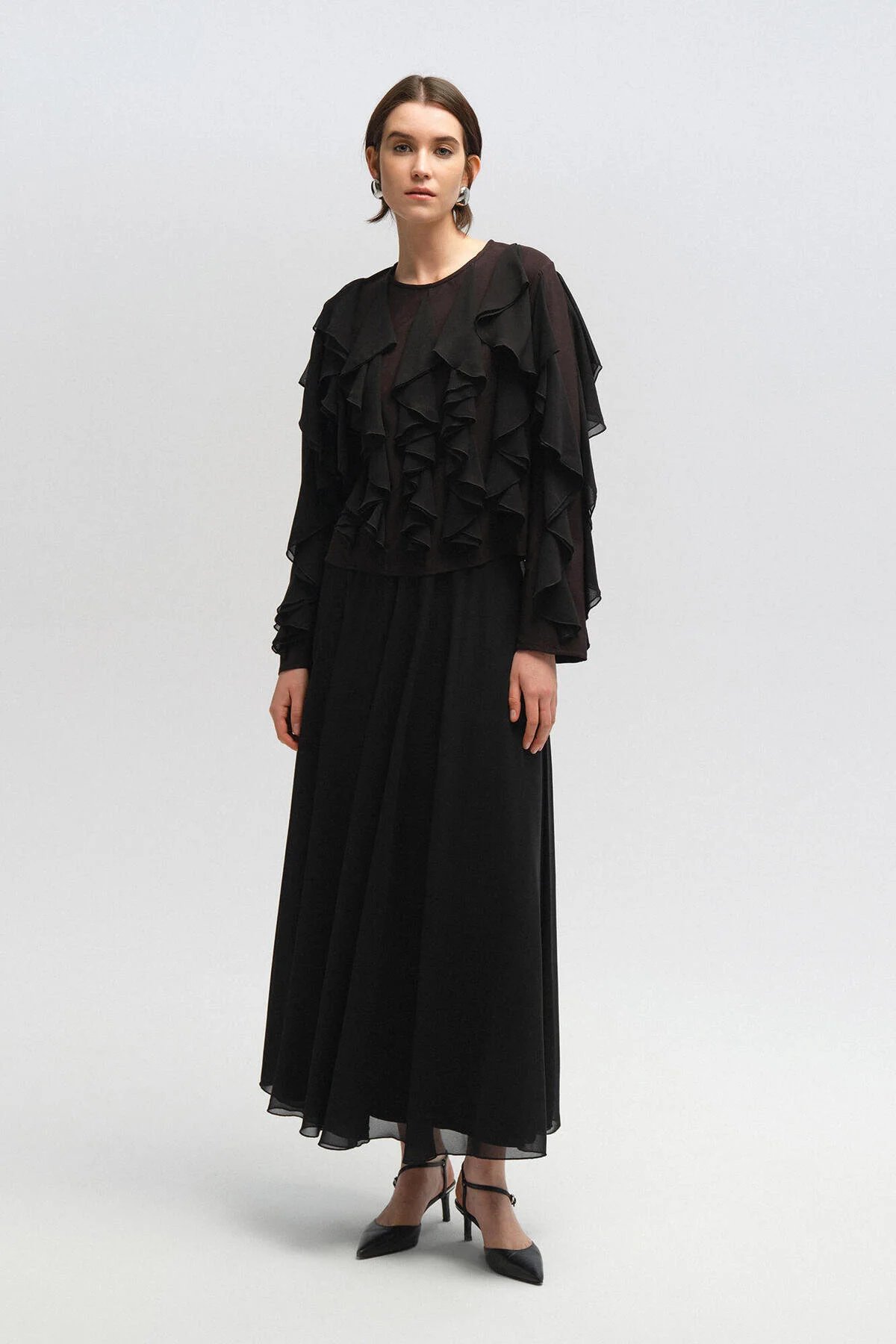 Touché Privé  Bluse - Schwarz - Regular Fit