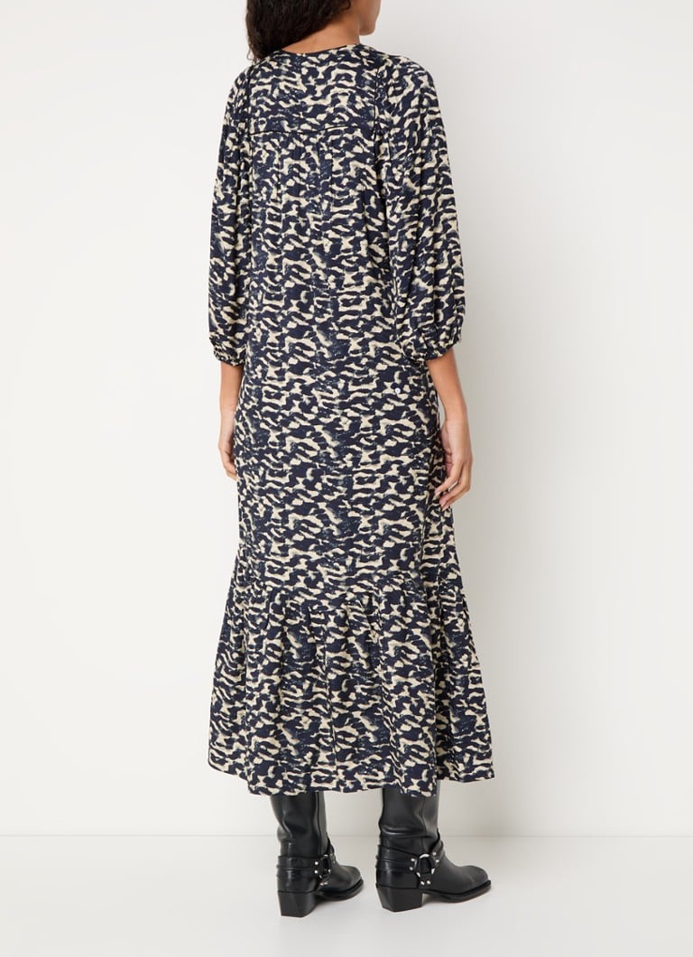 ba&sh Agatha midi tunic dress with print