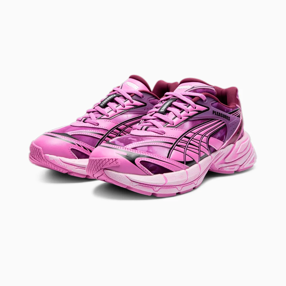 PUMA x Pleasures Velophasis Overdyed 391696-001 / lila