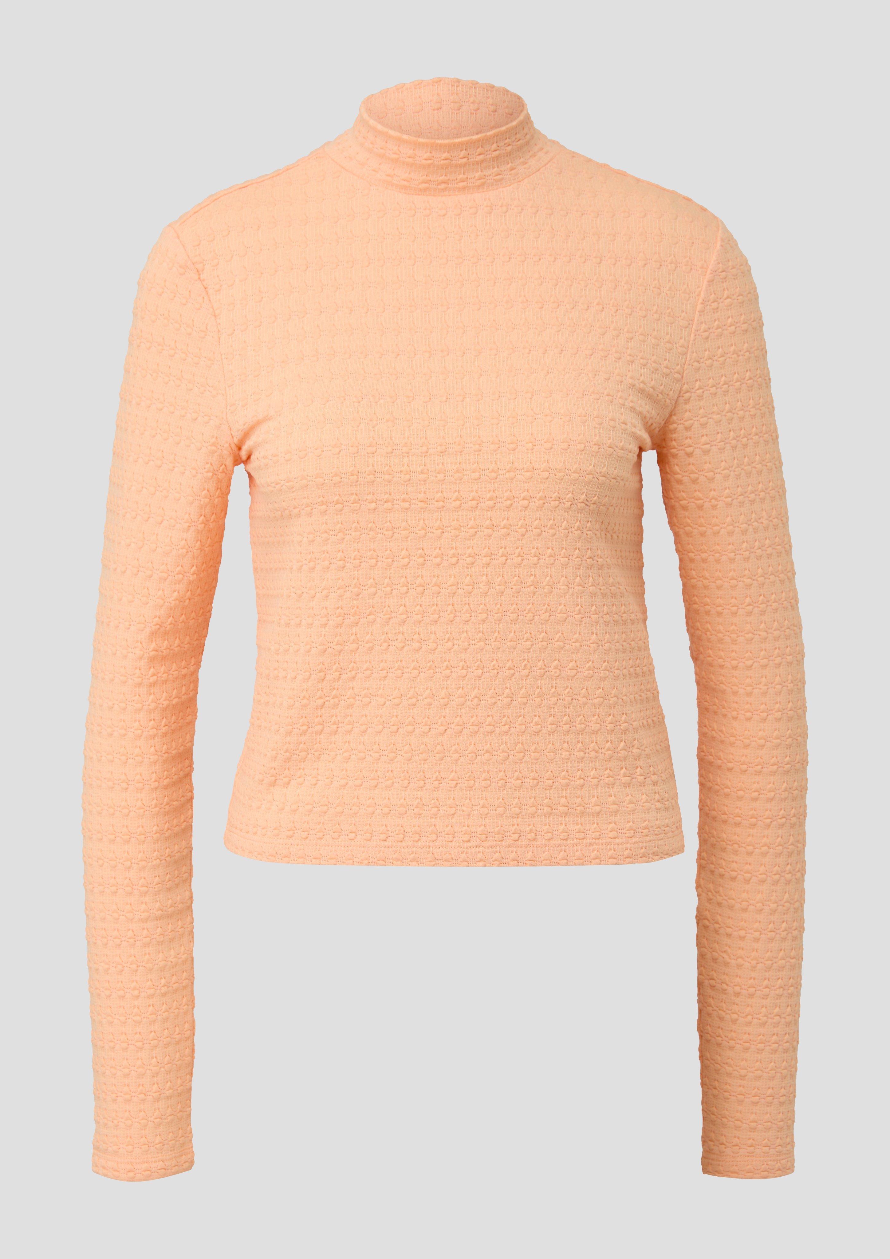 Langarmshirt aus Jacquard  2141062-2101