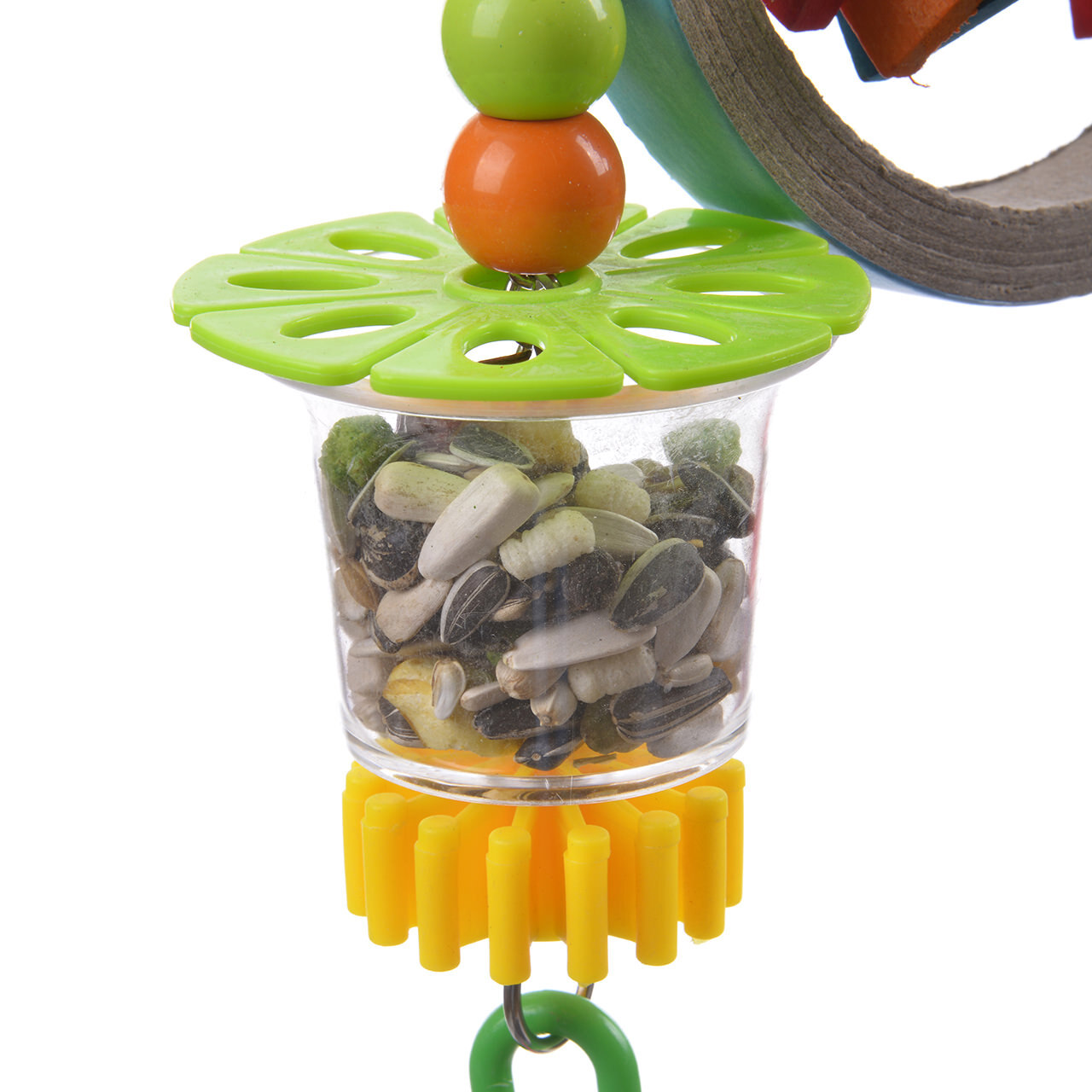 HappyBird Spielzeug HappyBird Foraging Papageienspielzeug 2 Bangel