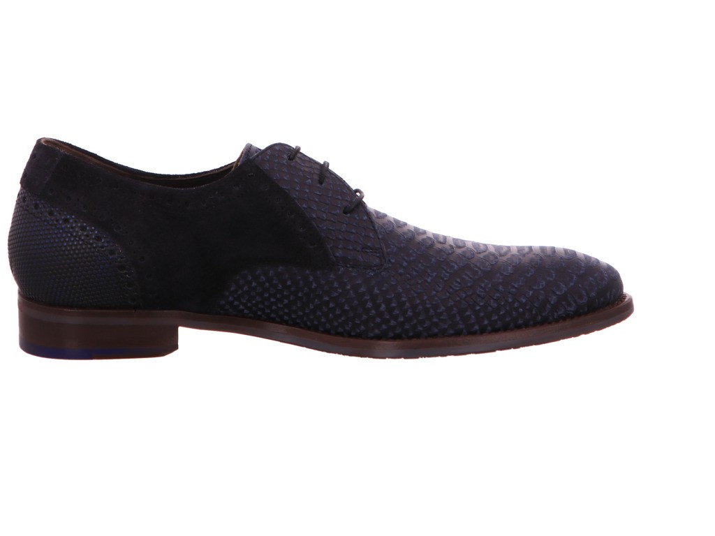 FLORIS VAN BOMMEL Business Schuhe blau Stapper