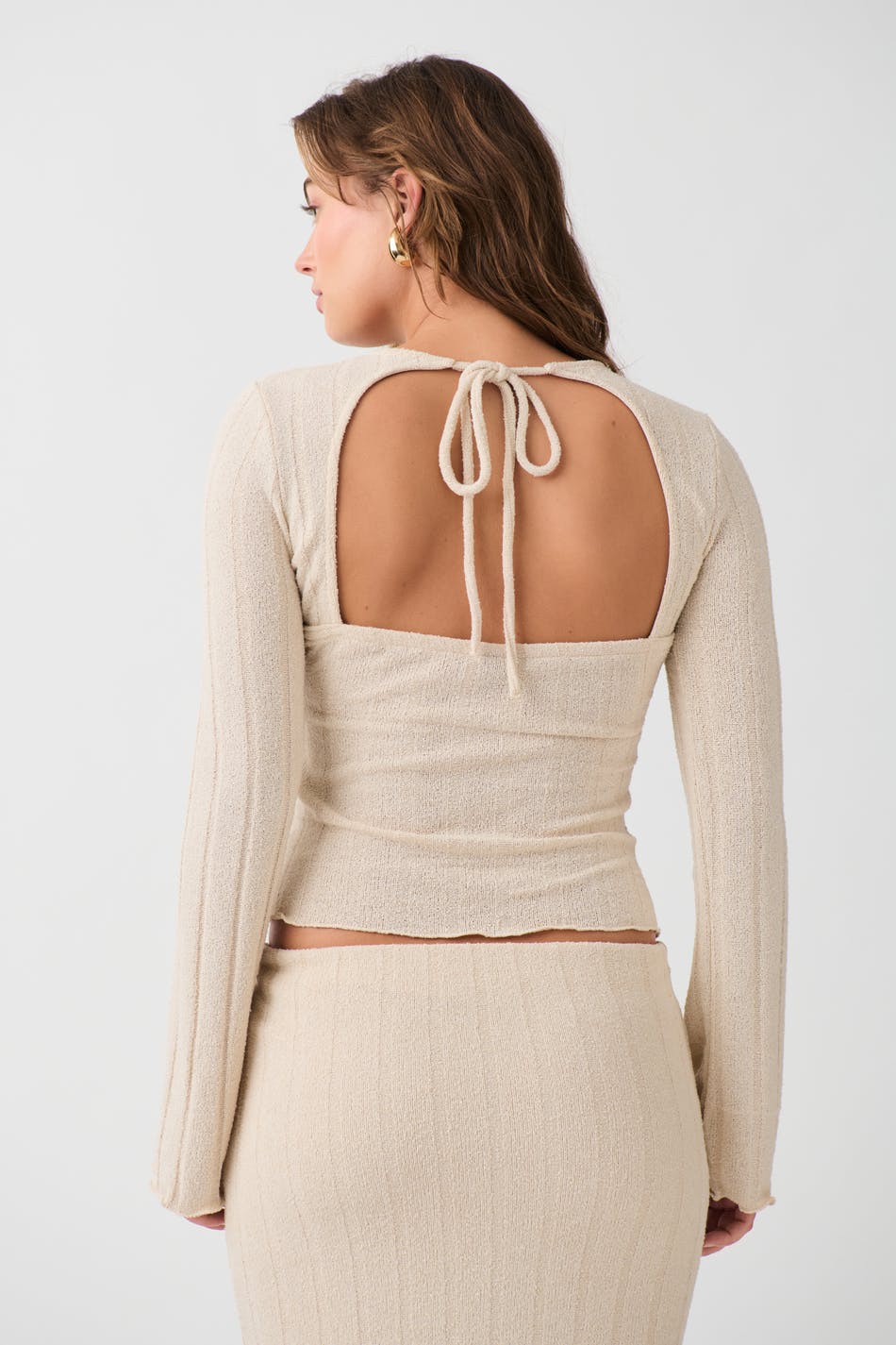 Open back top