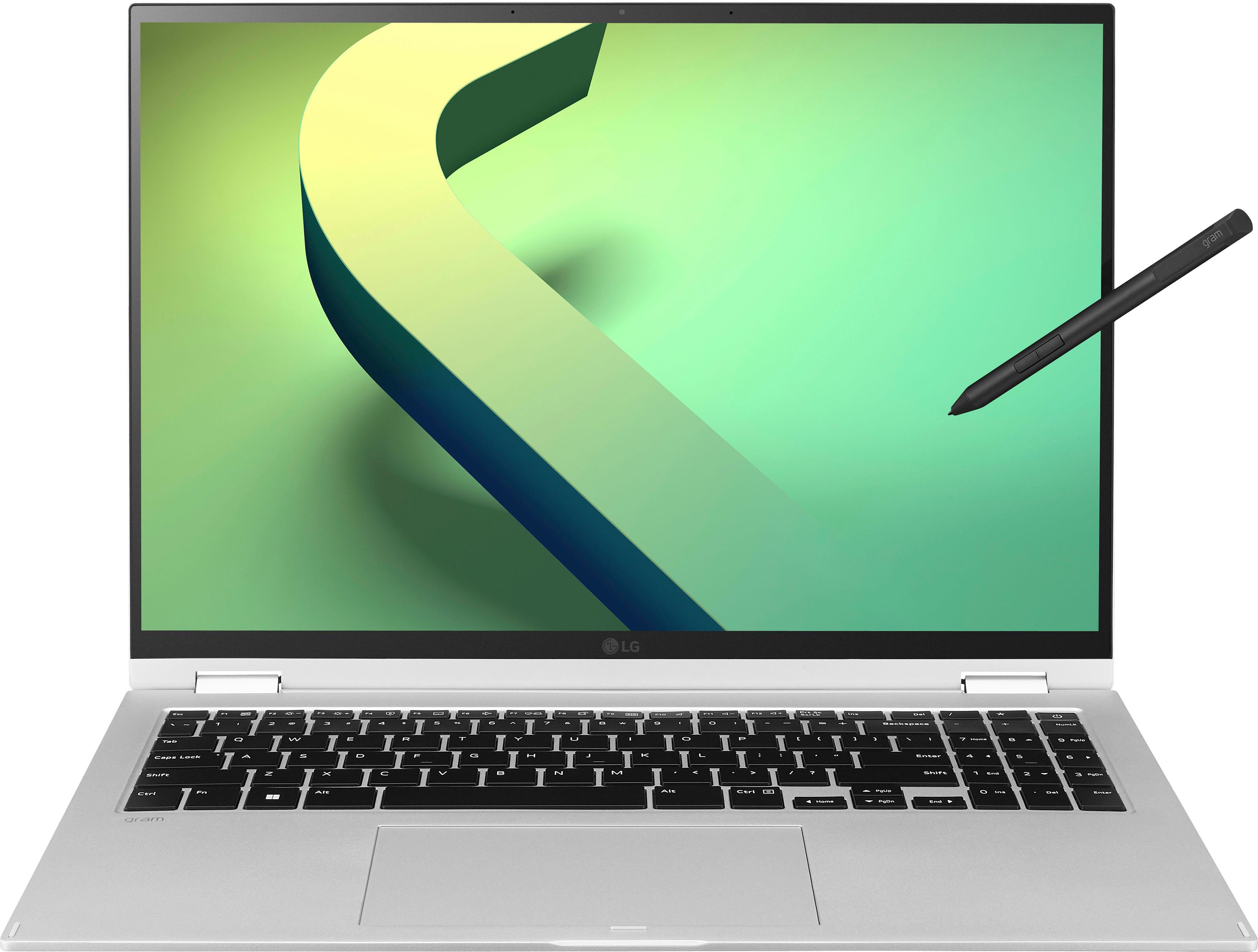 LG gram 16 Notebook (40,6 cm/16 Zoll, Intel Core i7 1260P, Iris Xe Graphics, 1000 GB SSD)