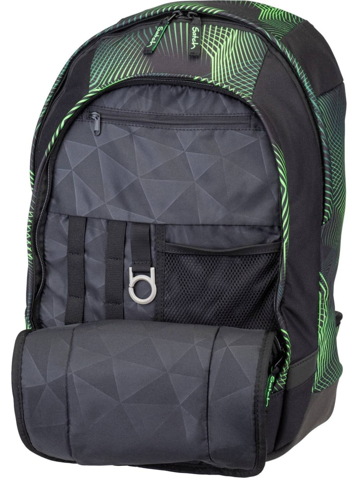 Satch Schulranzen satch Air in Seismic Green günstig kaufen onesize