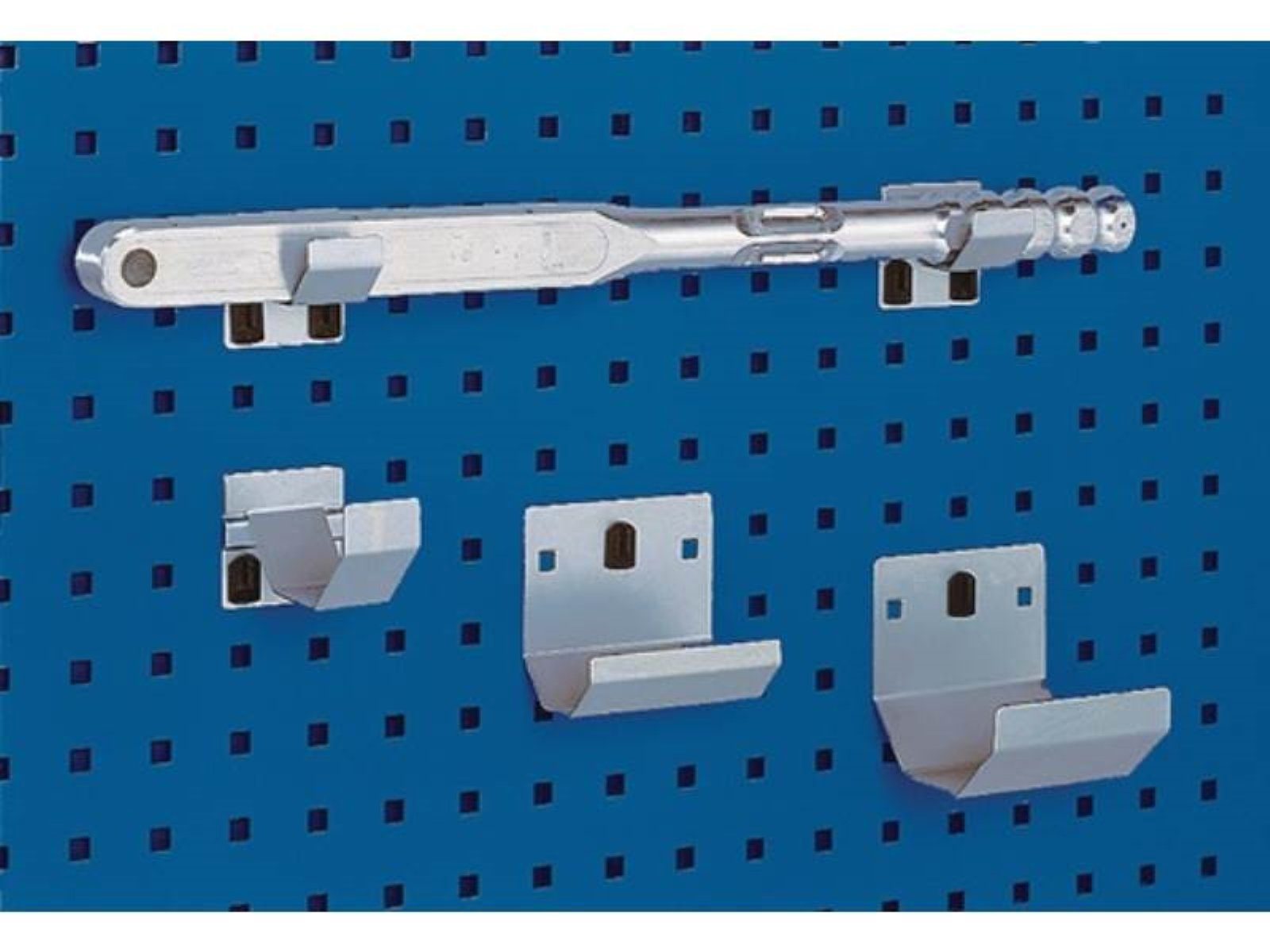 Bott Arbeitsplatte Rohrhalter D60xB35mm verz.f.Lochplatten 2St./Btl.BOTT passend für Loc
