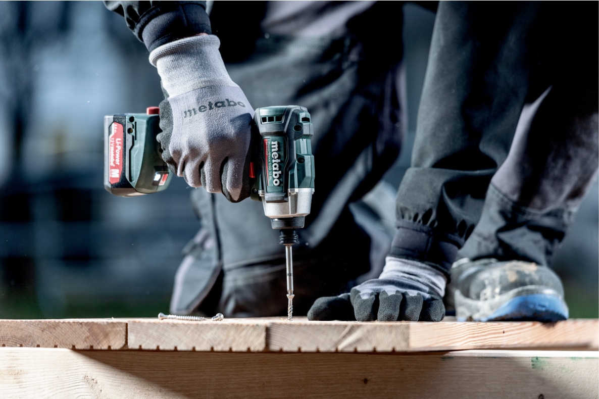 „Metabo 601115500 PowerMaxx SSD 12 BL“ akumuliatorinis smūginis suktuvas, 12 V, 2,0 Ah, ličio jonų, „Metabo“ dėžutėje
