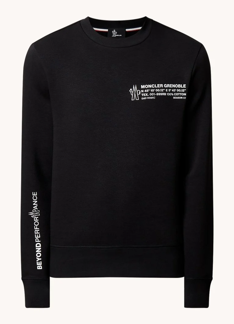 Maglia coordinata Moncler con logo