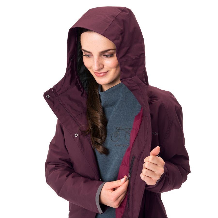 Cyclist warme Fahrrad-Regenjacke Damen