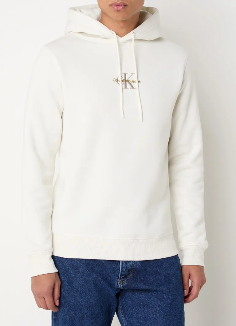 Hanorac cu logo brodat Calvin Klein