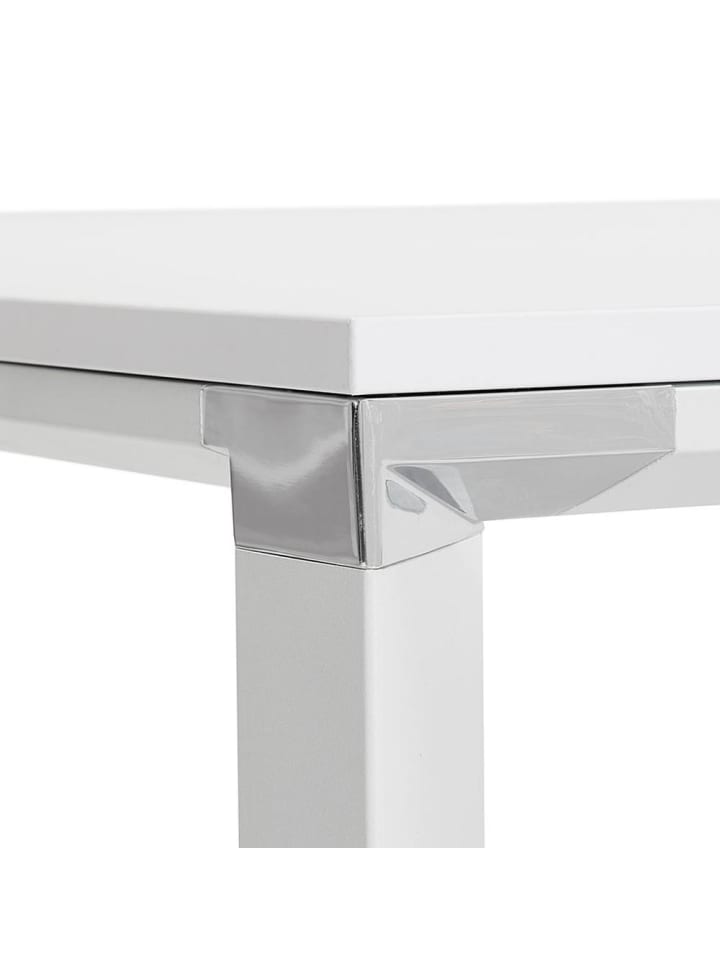 KADIMA DESIGN Schreibtisch Quadrat 140x140 cm modern funktional, Bürotisch in Weiß günstig kaufen
