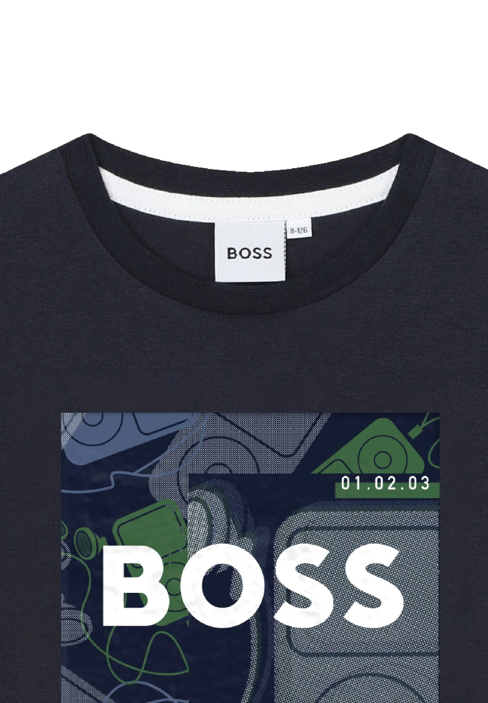 BOSS Kidswear MANGAS CORTAS - Camiseta con estampado