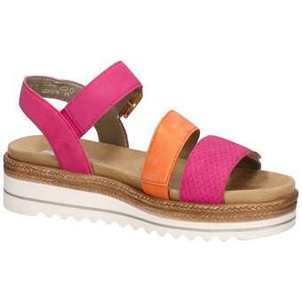 Remonte Plateau Sandale in pink