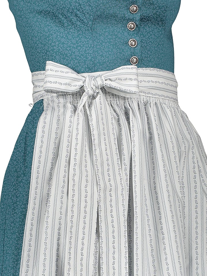 Turi Landhaus Dirndl in Blau günstig kaufen