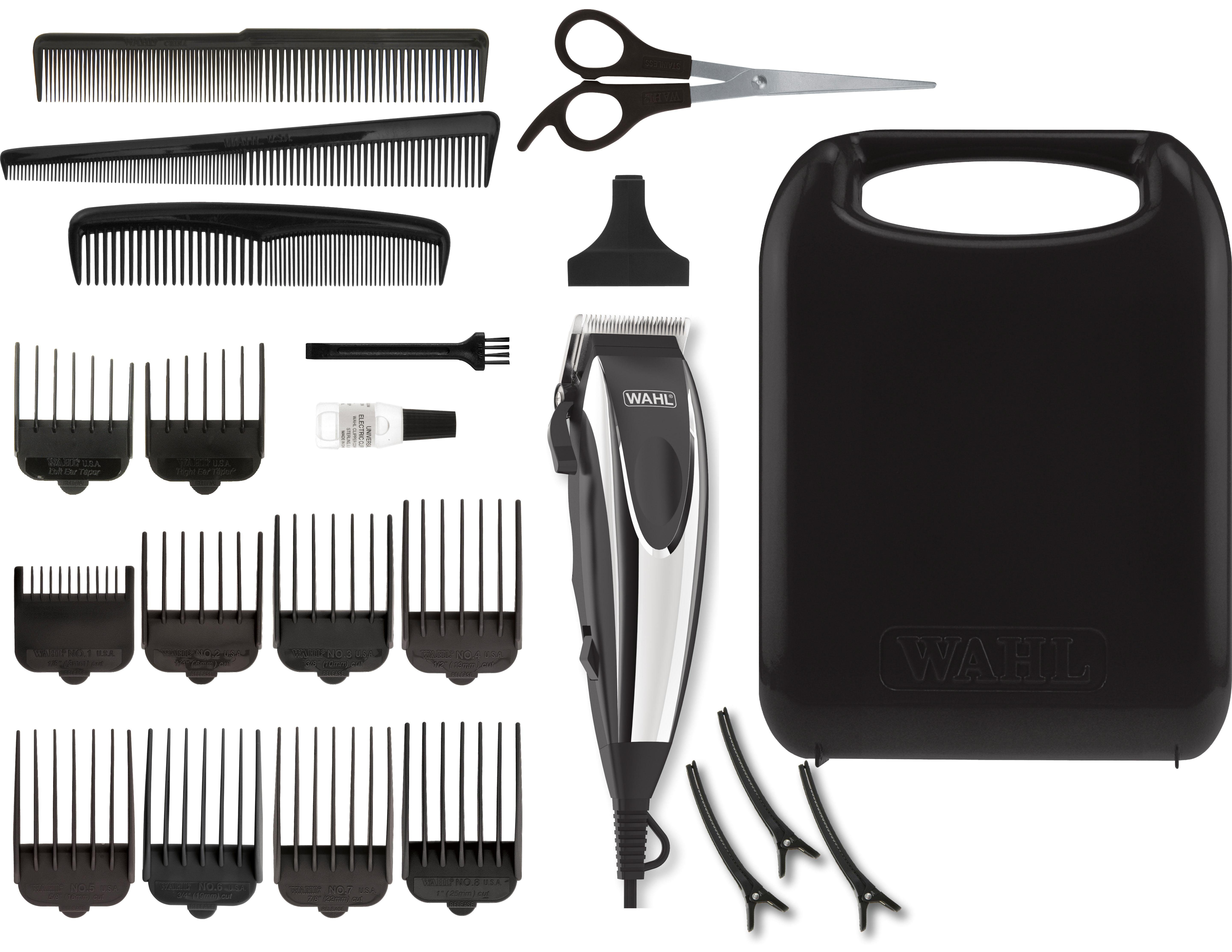 Wahl Haar- und Bartschneider 09243-2616 Home Pro, komplettes Friseur Kit