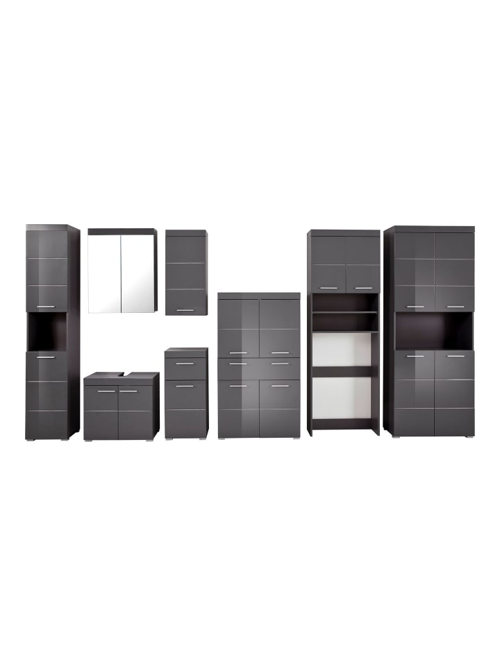 ebuy24 Badschrank AmandaMandoBea Grau 73 x 31 cm günstig kaufen onesize