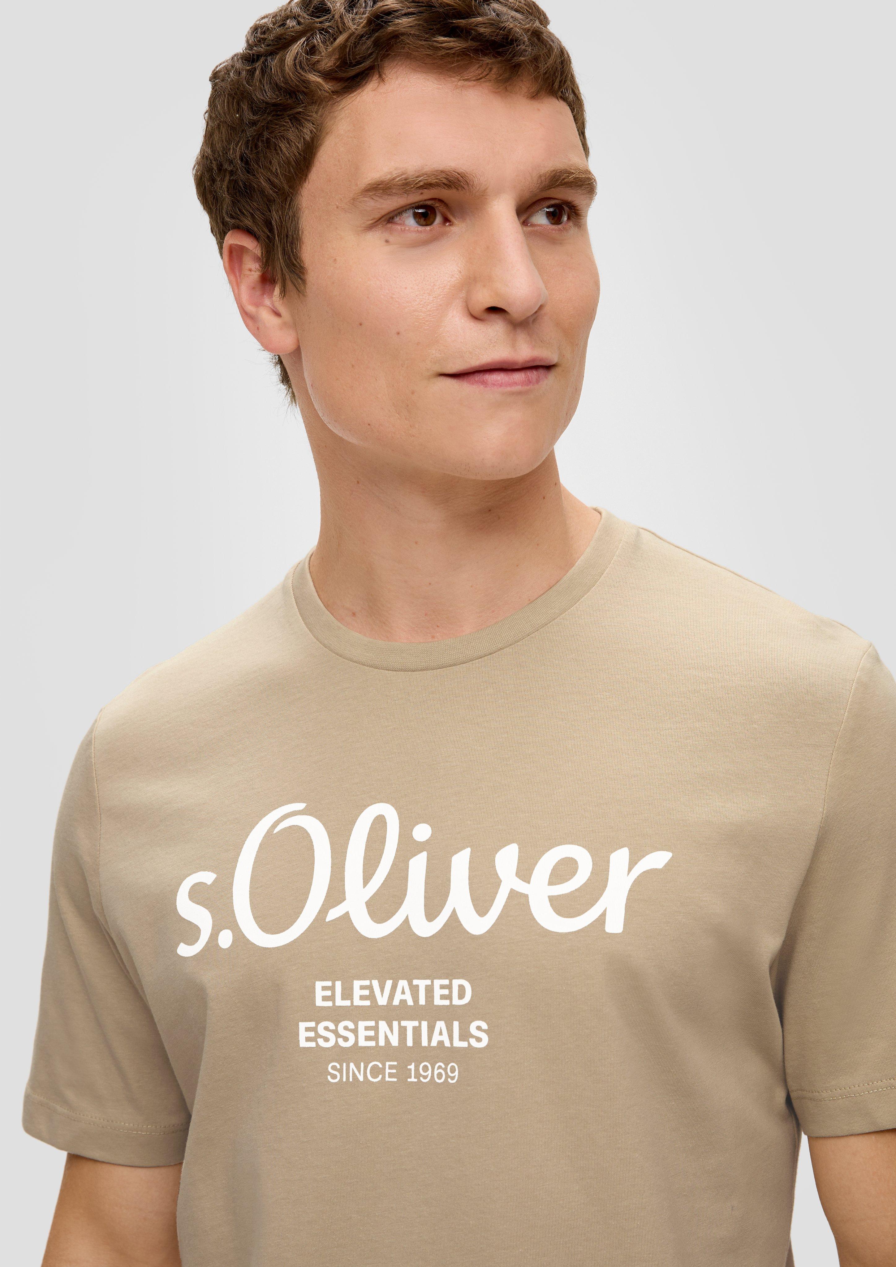 T-Shirt mit Frontprint  2141458-81D1