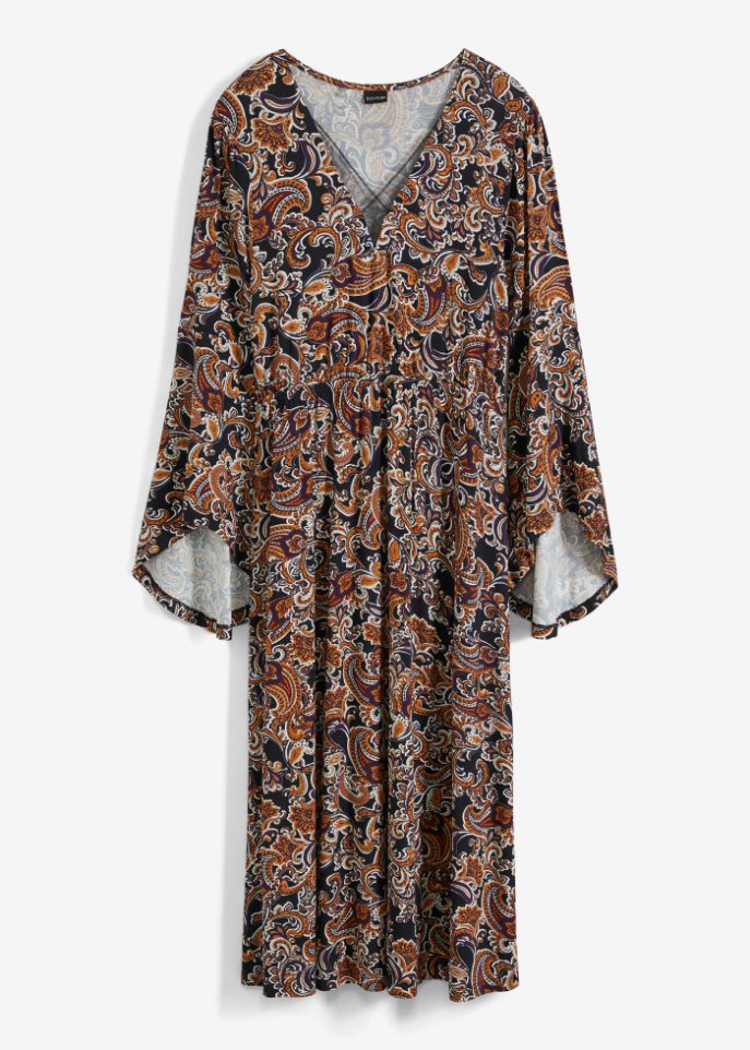 bedrucktes Kleid aus nachhaltiger Viskose
