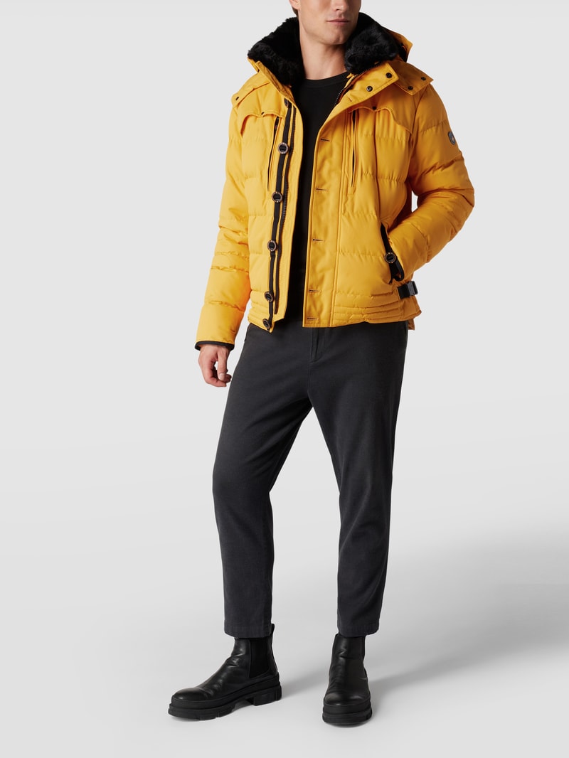 Starstream 640 Funktionsjacke mit abnehmbarer Kapuze in gelb