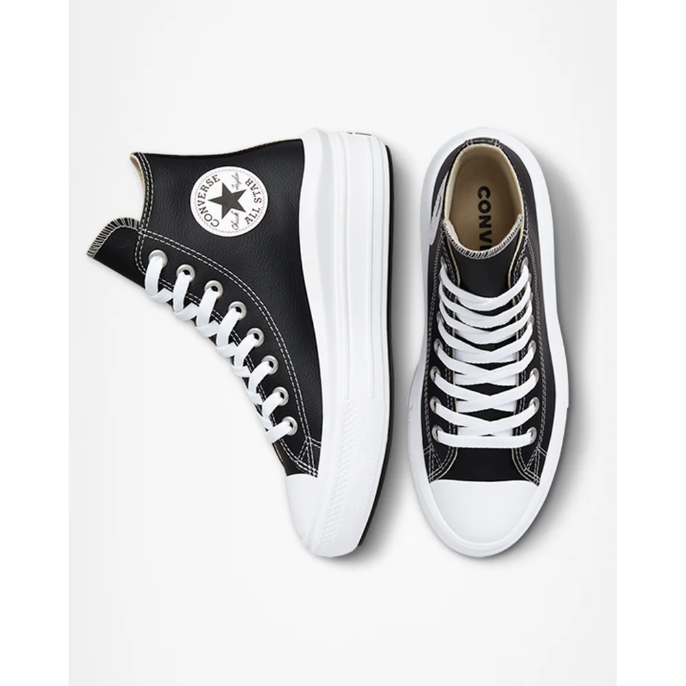 Converse Chuck Taylor All Star Move Platform High Leather A04294C / schwarz