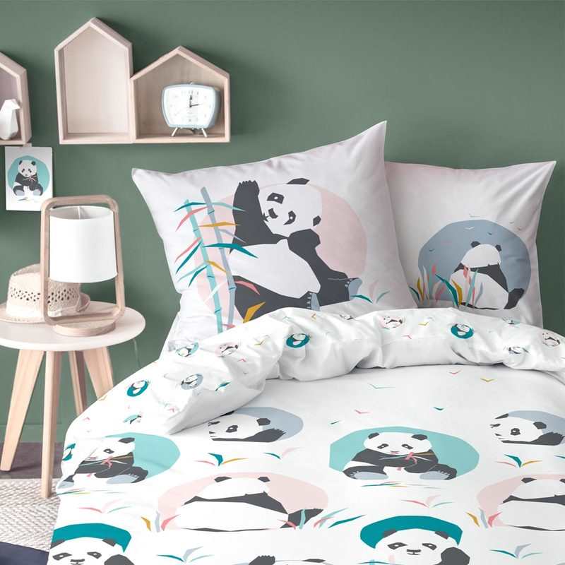 Parure de lit Panda Matt&Rose