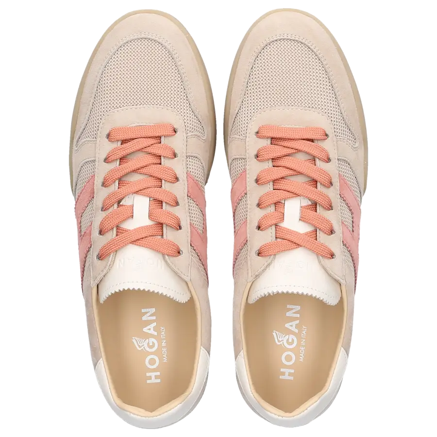 Hogan - Sneaker low H357 Veloursleder - beige