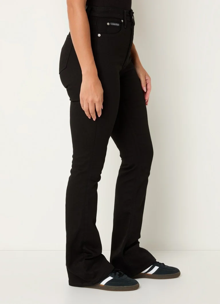 Calvin Klein High waist bootcut jeans with colored wash