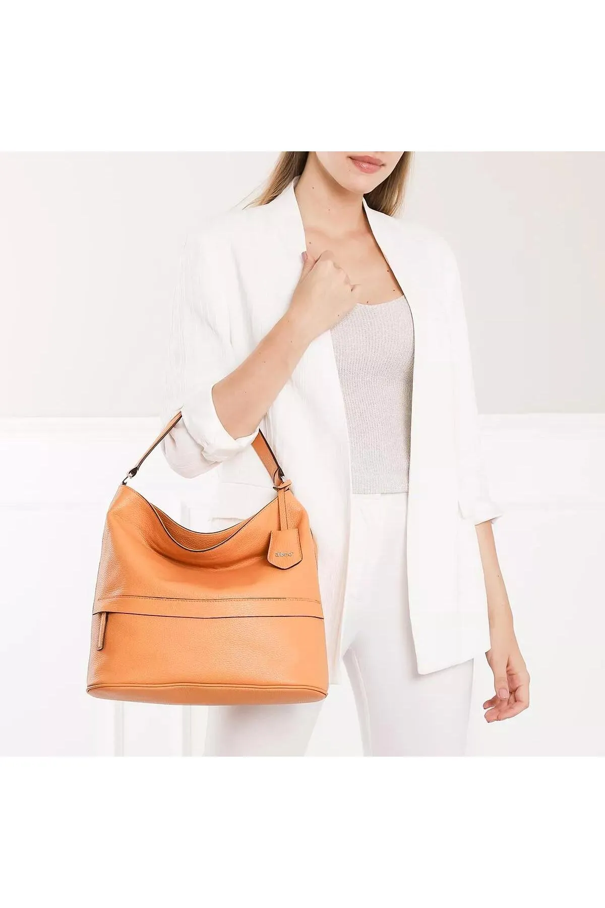 Abro  Adria Hobo Tasche Rost