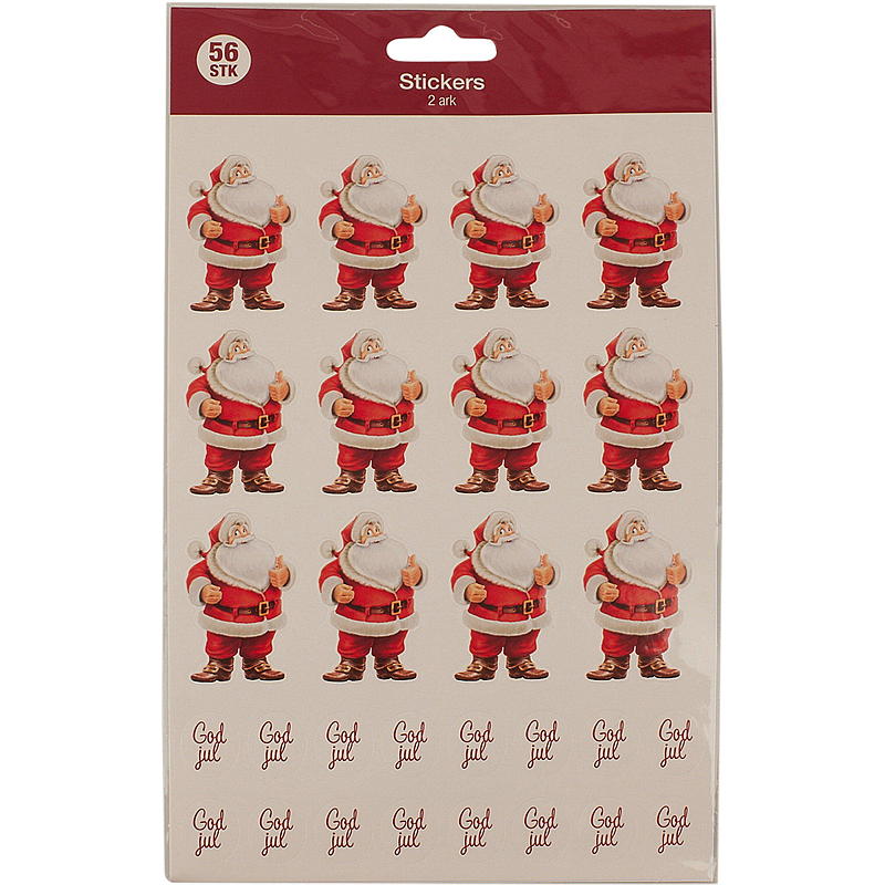 Home Julestickers 2 ark