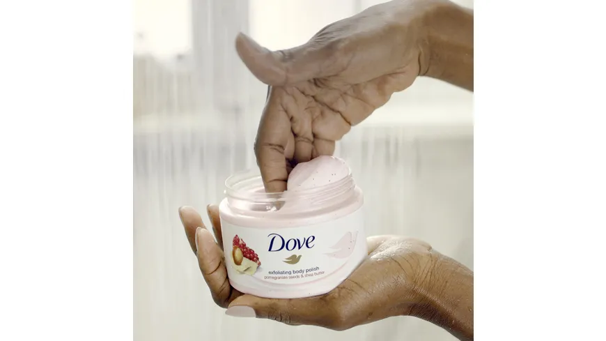 Dove Creme-Dusch-Peeling Granatapfel & Sheabutter 225 ml