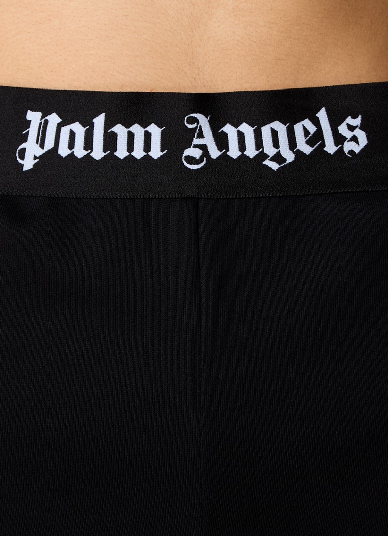 Colanți Palm Angels cu talie medie și bandă cu logo