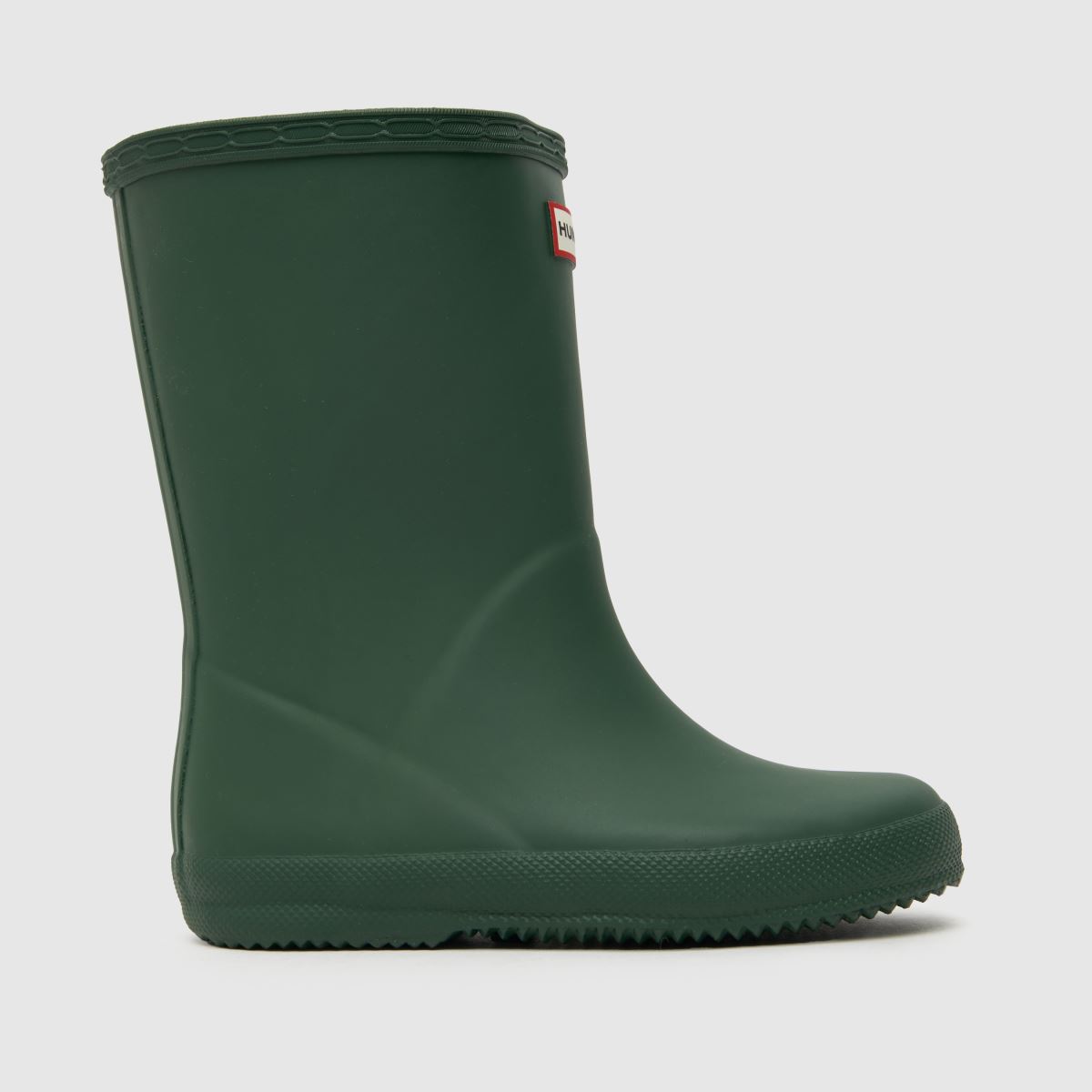 HUNTER BOOTS sötétzöld első osztályú kisgyermek gumicsizma