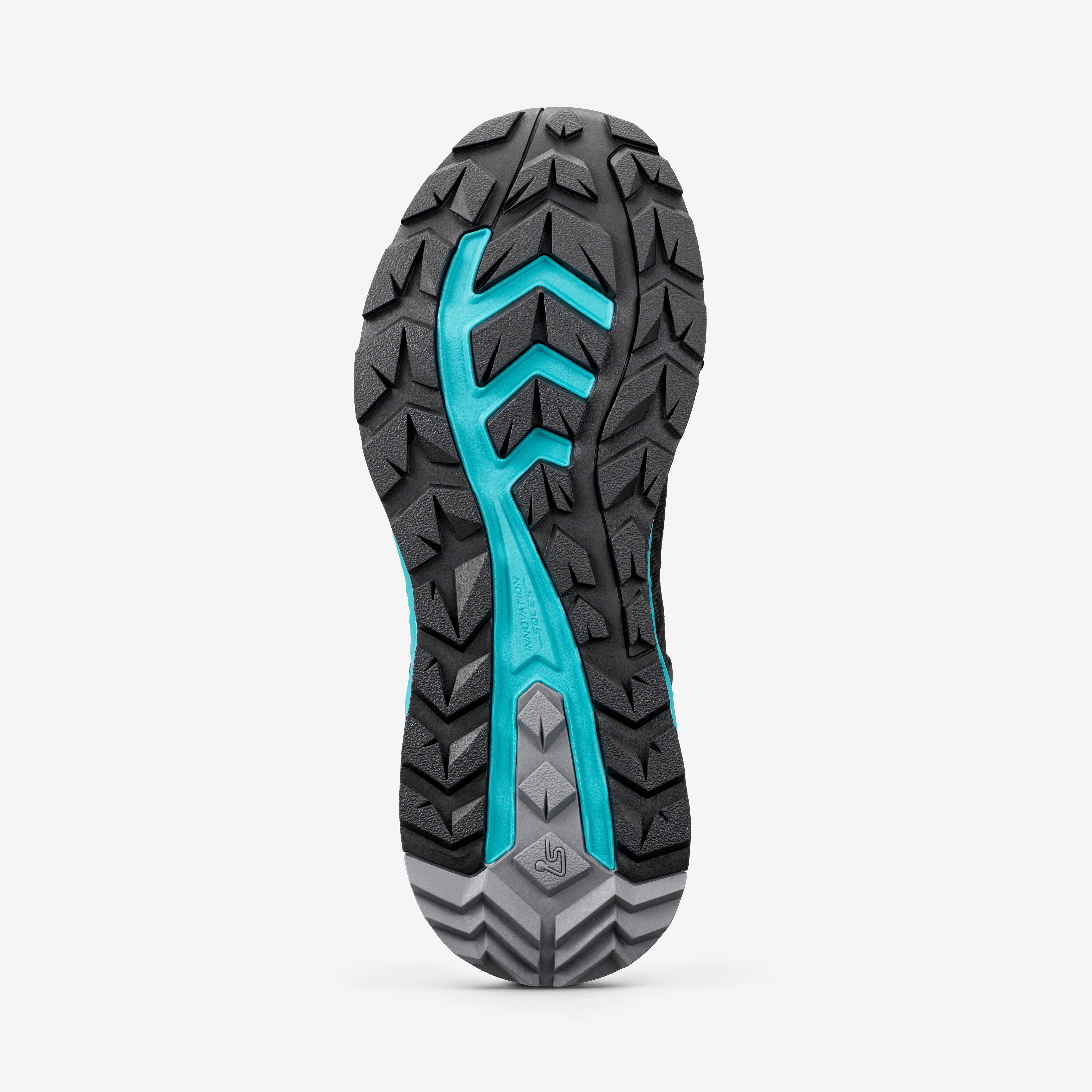 Trailknit Waterproof Mid Hiking Shoes Femme Black/Turquoise
