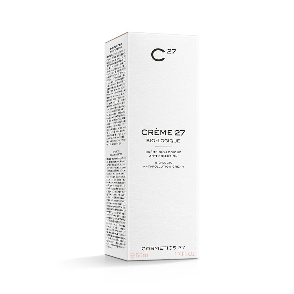 cosmetics 27 Creme Biologique 27 Crème anti-pollution - detox - hydratante