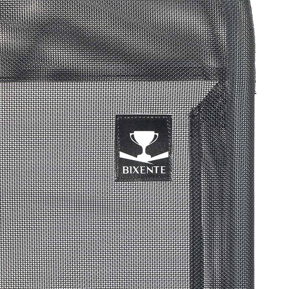 BIXENTE klappbare Gartenliege 157 cm 2er-Set schwarz