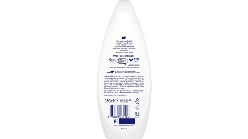 Dove Pflegedusche Hydrate 250 ml