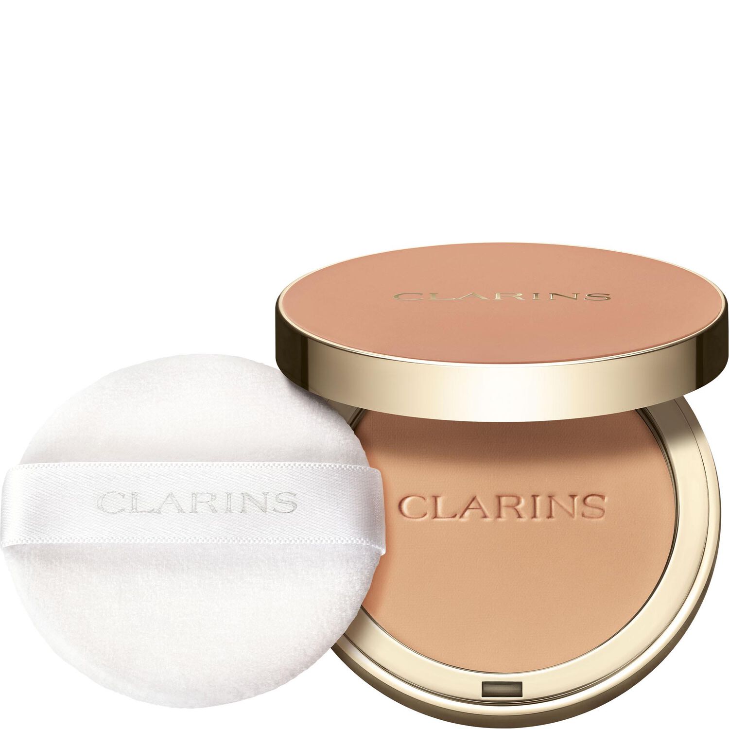 Clarins Ever Matte Compact Powder Poudre compacte matifiante infusée au lait de pêcher