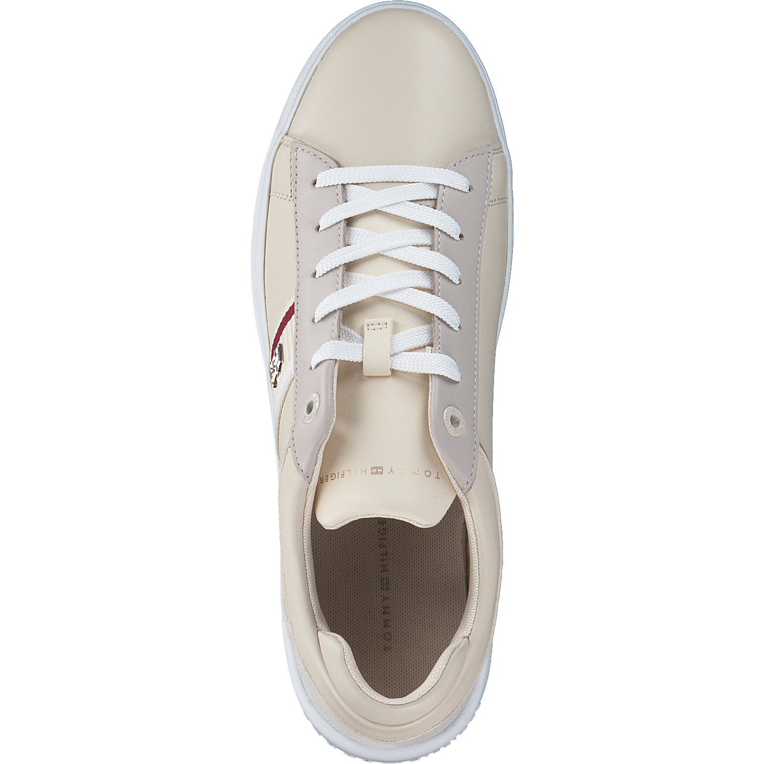 Tommy Hilfiger FW0FW07387, Schnürschuhe, Damen, Beige