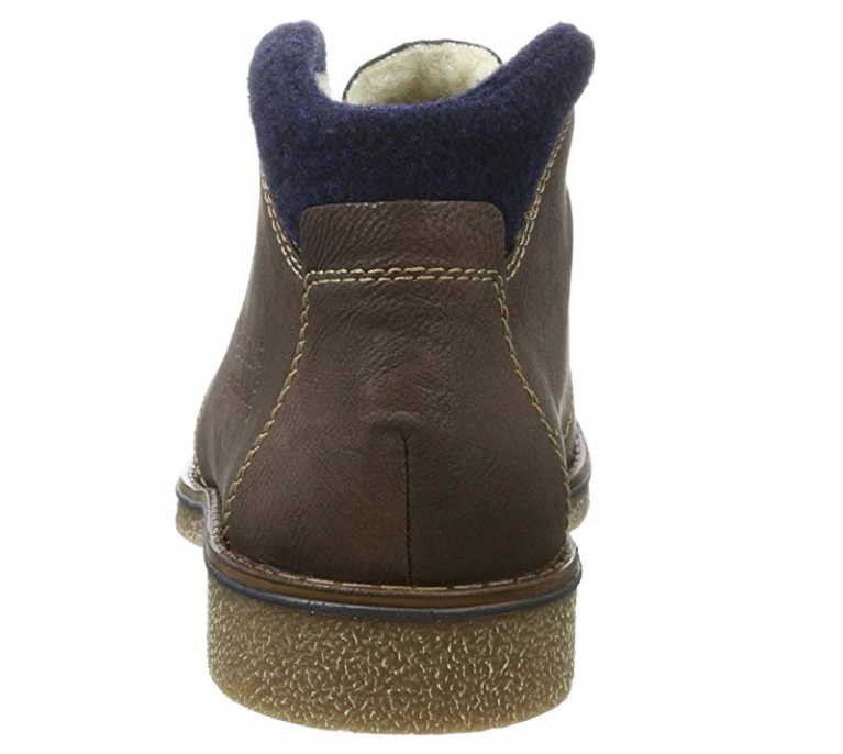 RIEKER Schnür-Stiefeletten braun