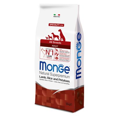 Monge Super Premium Lamm, Reis & Kartoffel