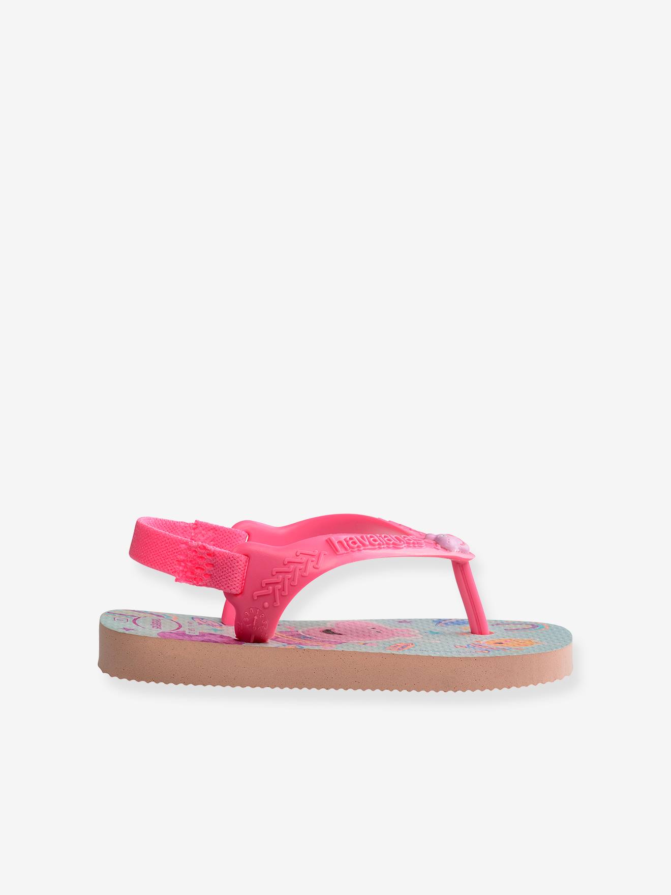 Tongs bébé Peppa Pig HAVAIANAS® rose