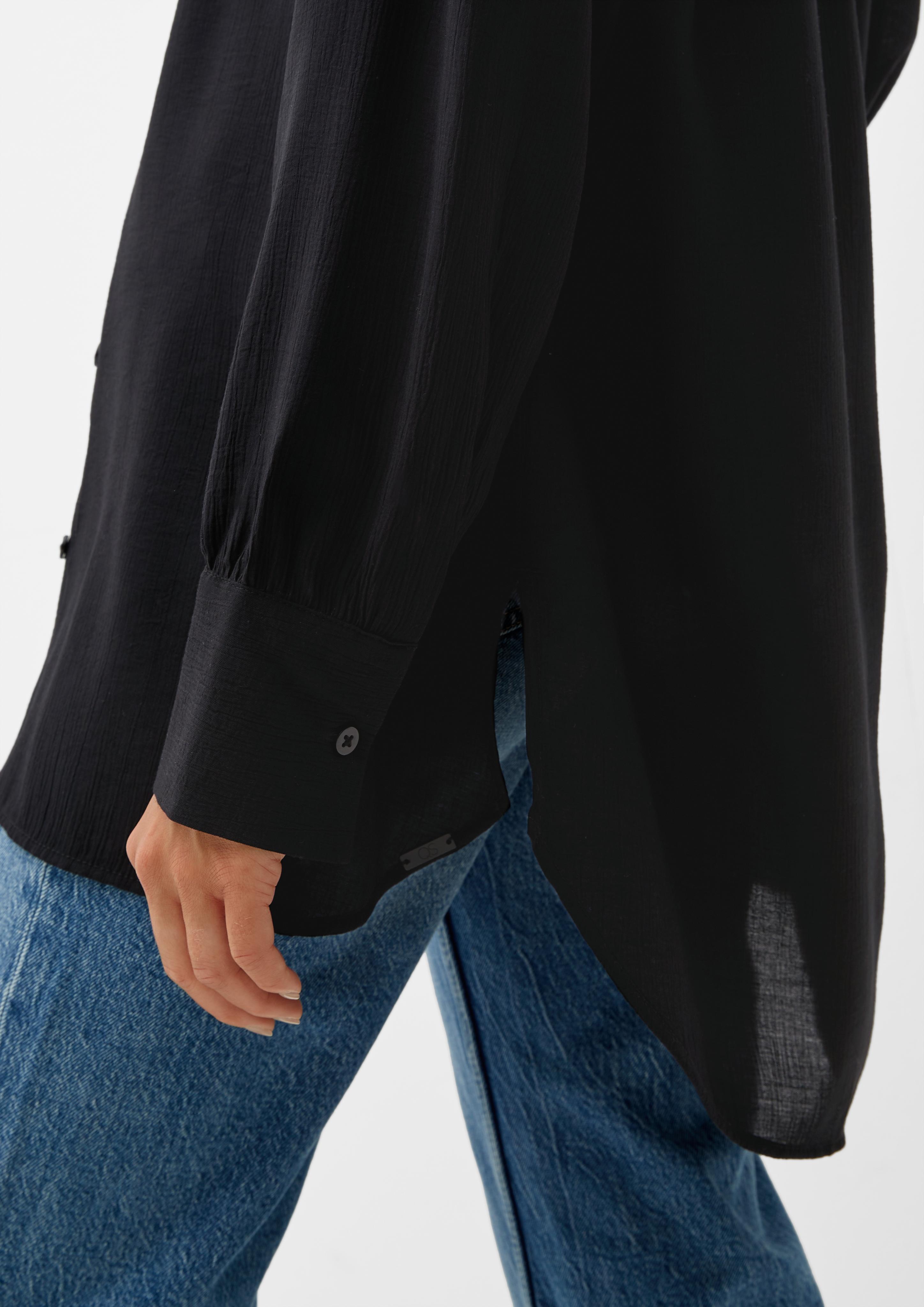 Crêpe-Bluse aus Viskosemix  2126817-9999