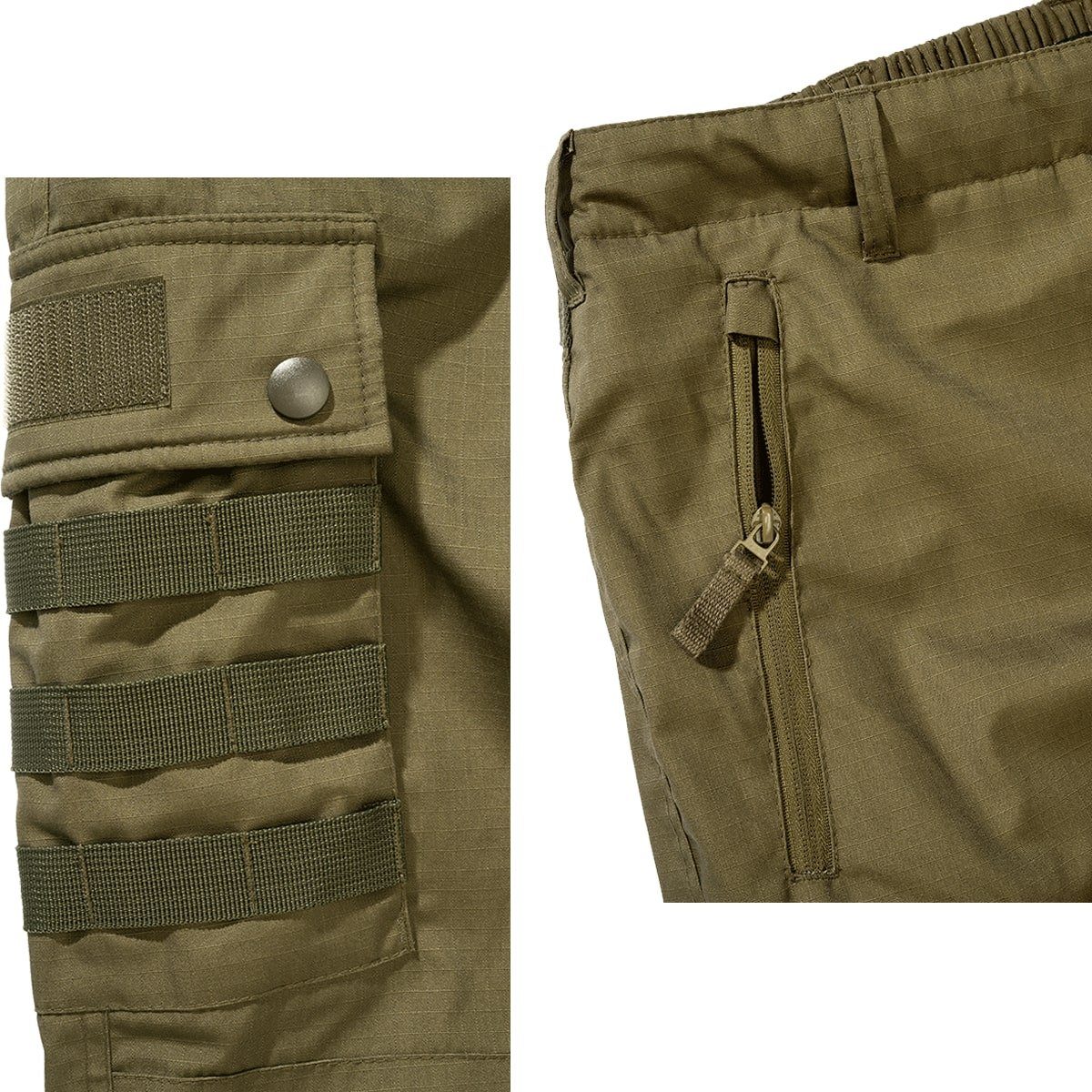 BWuM Outdoorhose BWuM Tactical Windbreaker Hose Fleece