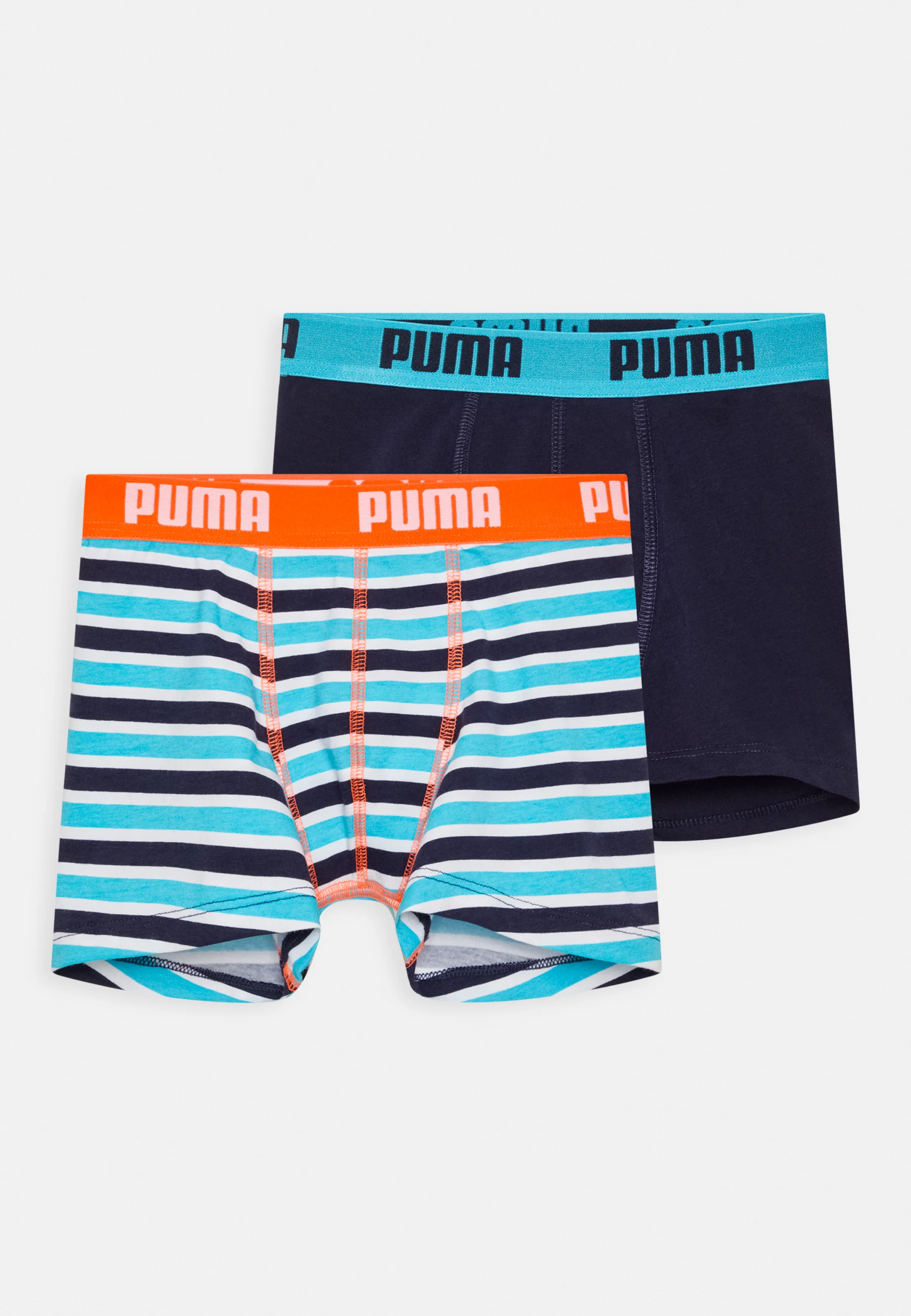 Puma BÓXER BÁSICO PARA NIÑO CON RAYAS ESTAMPADAS (PACK DE 2) - Culottes