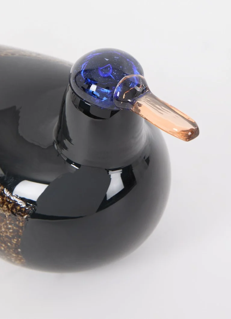 Iittala Sorsa glass duck 11.5 cm
